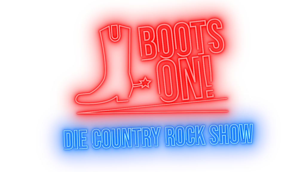 Boots on! Logo – Die Country Rock Show