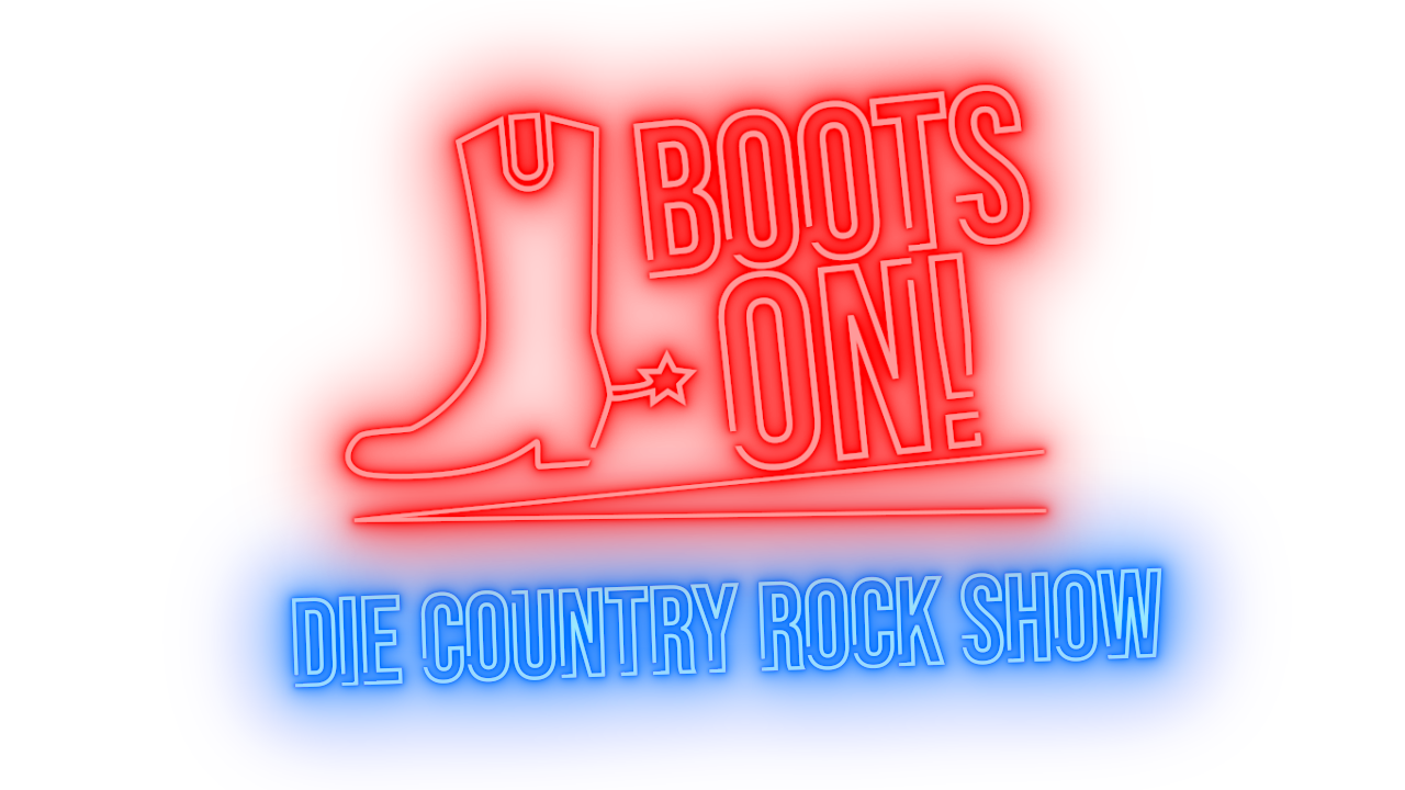 Boots on! Logo – Die Country Rock Show